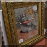 D07. Gilt mirror 